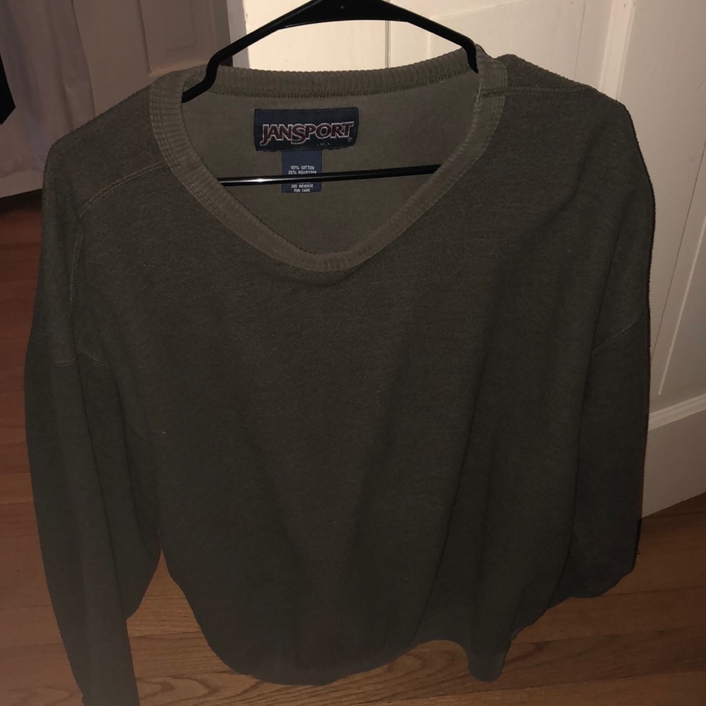 Jansport cotton-polyester. Crew neck sweatshirt